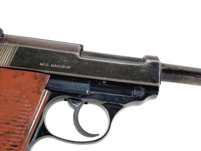 [マルシン] ワルサーP38 ミリタリー メタルフィニッシュ 発火モデルガン カート6発付属 (中古)サブ画像へ3