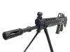 [東京マルイ] SIG SG550 電動ガン コッキングレバー破損/3点バースト使用不可　スコープマウント/チークパッドカスタム (訳あり)