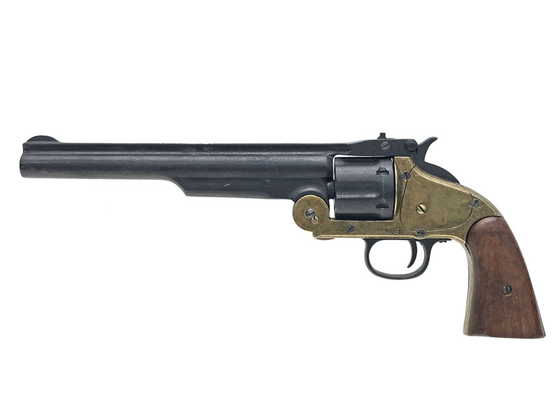 [DENIX] スコフィールド リボルバー 金属製 1008 観賞用レプリカ (中古)