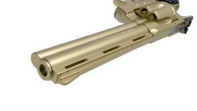 [コクサイ] コルトパイソン 6インチ 金属モデルガン 再塗装品 シリンダー回転難あり ガンケース付 (訳あり)サブ画像へ7