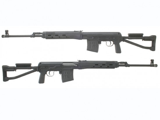 A&K] ドラグノフ SVD-S (AIR) BK エアコッキングライフル