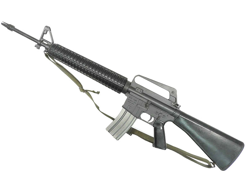 [マルシン] コルト M16A1 ベトナムバージョン 金属モデルガン M16A2カスタム ストック小ヒビ (訳あり)