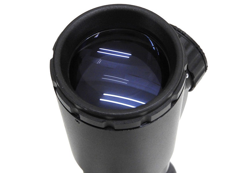 [NB] 3-9倍率 40mmレンズ径 イルミネートライフルスコープ 視度調節機能搭載 ハイプロファイルマウント付き (中古) 製品詳細画像4 接眼レンズ。