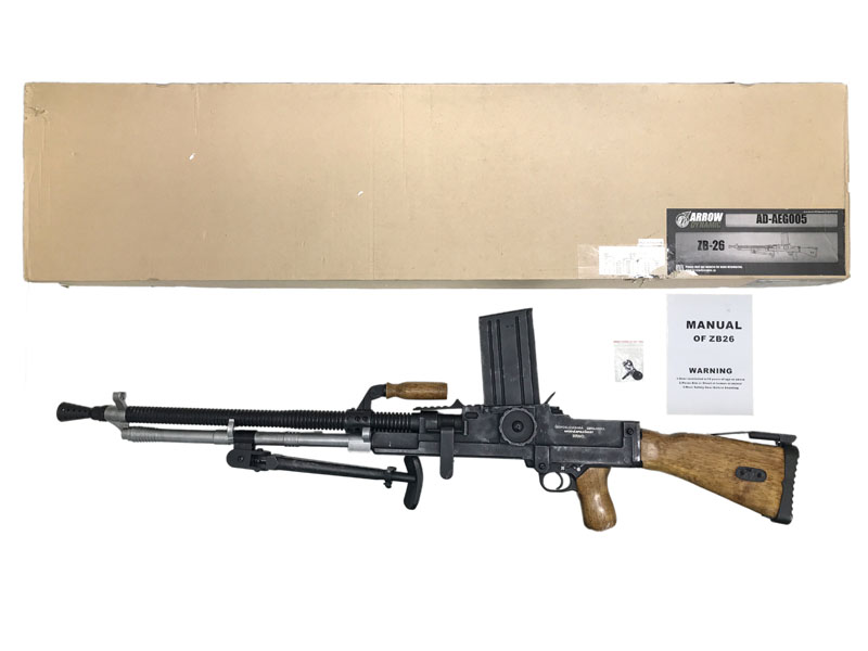 [ARROW DYNAMIC] ブルーノ ZB26 フルメタル リアルウッド 電動ガン (中古)
