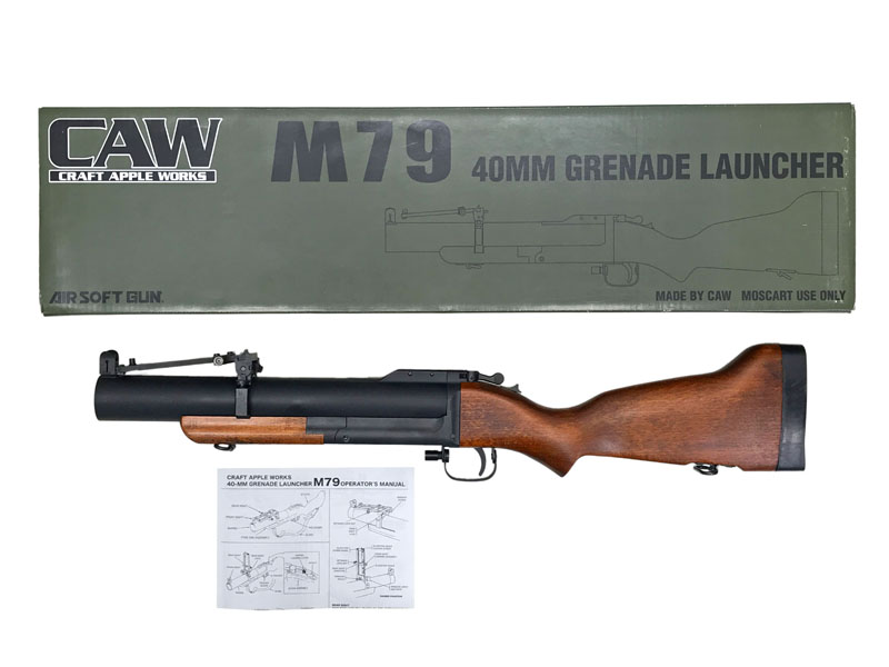 [CAW] M79 ウッドストック ガスグレネード グレネードランチャー (中古)