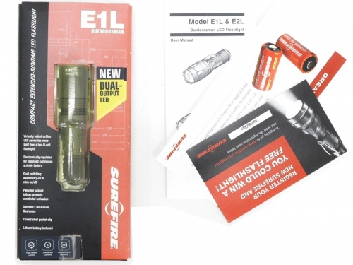 [SUREFIRE] OUTDOORSMAN/アウトドアーズマン E1L-HA-WH (未使用)