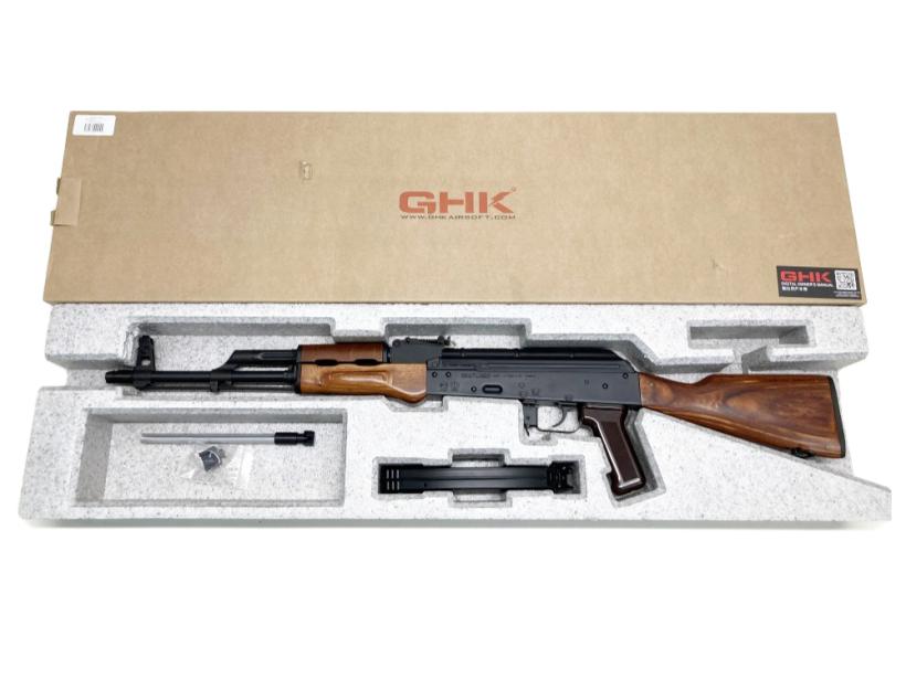 [GHK] AKM V3 CO2 ガスブローバック アサルトライフル IZHMASH刻印 (中古)