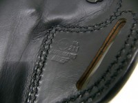 [イーストA] No.211 M92F用 パンケーキヒップホルスター ブラック 革製 (中古)