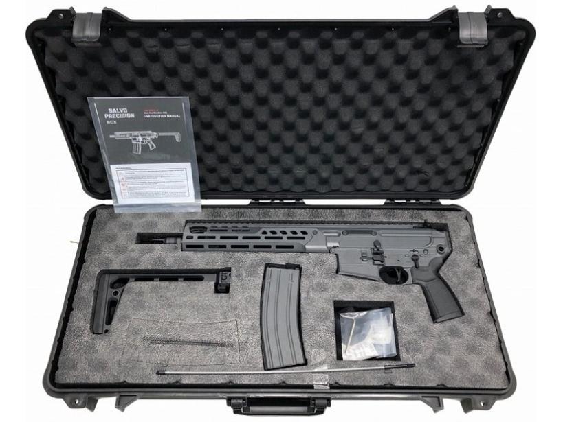 [Salvo Precision] MCX SPEAR LT 11.5inch GBB  JP Ver リアル刻印 グレーカラー SCX-3B ガスブローバックライフル (中古)