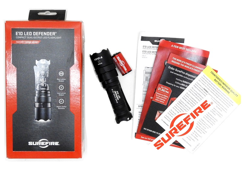 [SUREFIRE] E1D LED ディフェンダー (未使用)
