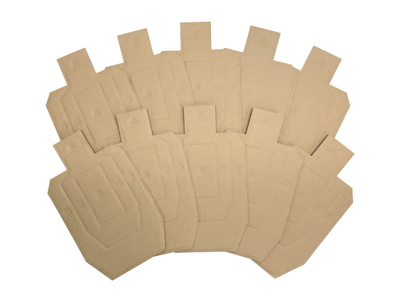 [NB] 段ボール  ヒューマンターゲットシート 小 10枚セット (新品)