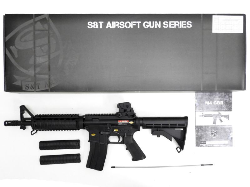 [S&T] M4 CQB-R フルメタル GBB BK (中古)