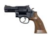 [MGC] S&W M586 コンバット・マグナム 3インチ HW 発火モデルガン 木製グリップカスタム (中古)