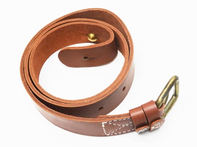 [NB/ブランド不明] タナカ 旧日本軍 九九式 三八式等 革製スリング (中古)