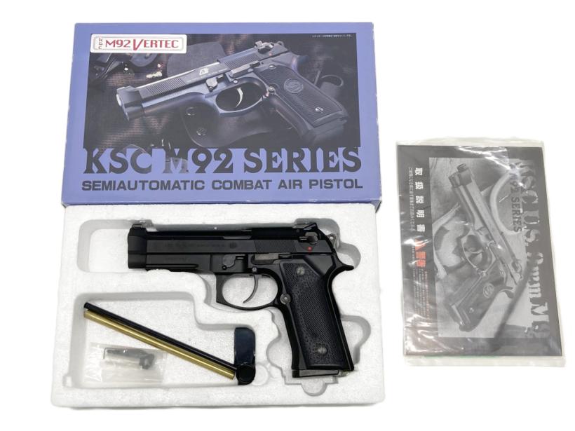 [KSC] ベレッタ M92 バーテック ガスブローバック 前後サイト＆リコイルユニットカスタム (中古)