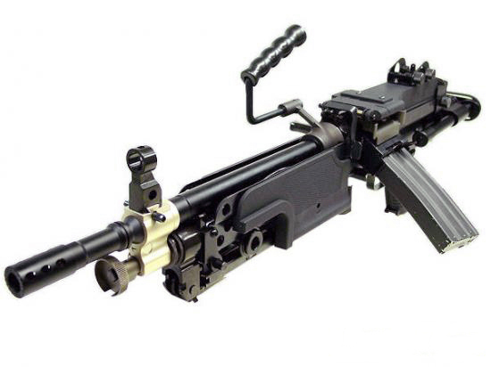 [TOP] M249 MINIMI SAW パラトルーパーバージョン オプション品付属 (中古)