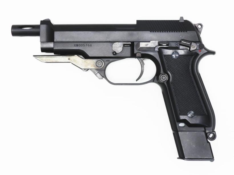 [KSC] M93R-C セカンドバージョン ABS ガスブローバック 3点バースト組込カスタム (中古)
