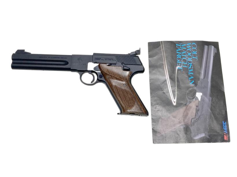 [コクサイ] コルト ウッズマン マッチターゲット 6インチ モデルガン リアサイトネジ欠品 (訳あり)