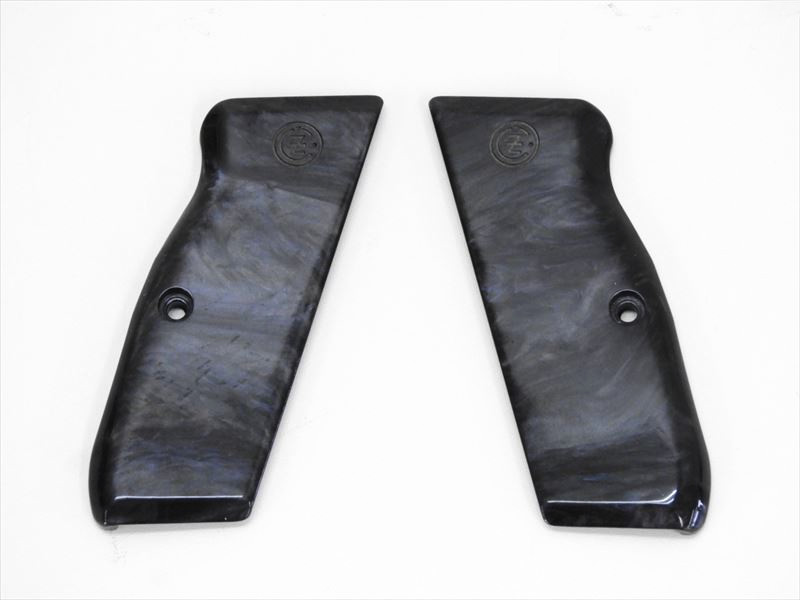 [キャロムショット] KSC CZ75 ブラックパールグリップ (中古)