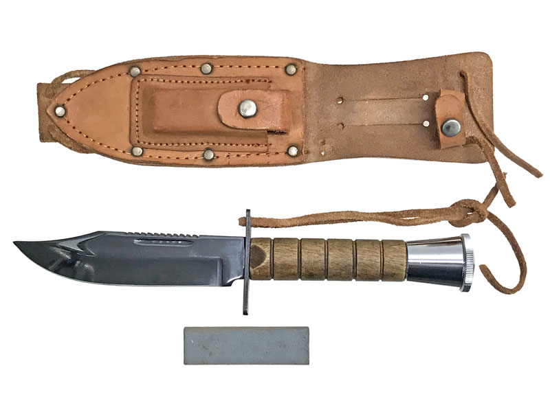 [MGC] サバイバルナイフ シースナイフ ランボータイプ シース付き (中古)