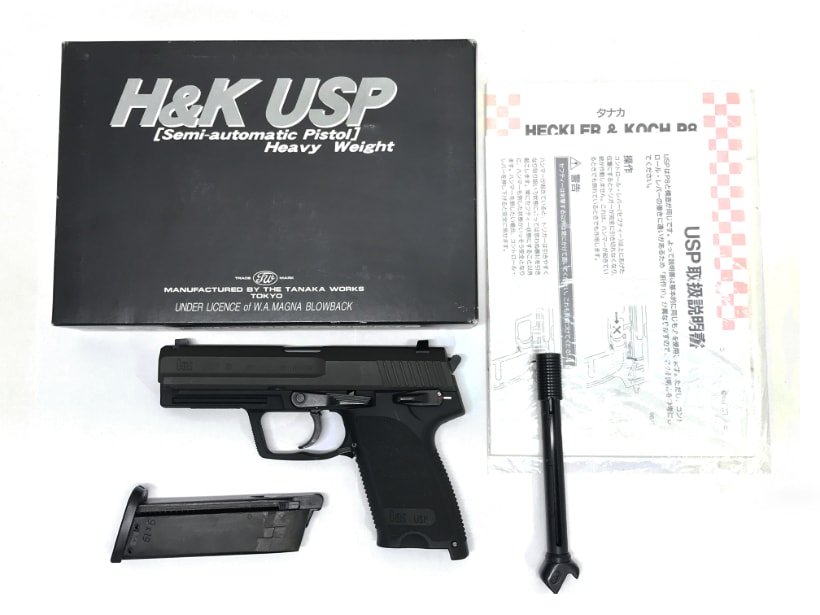 [タナカ] H&K USP HW マグナブローバック ガスガン (訳あり)
