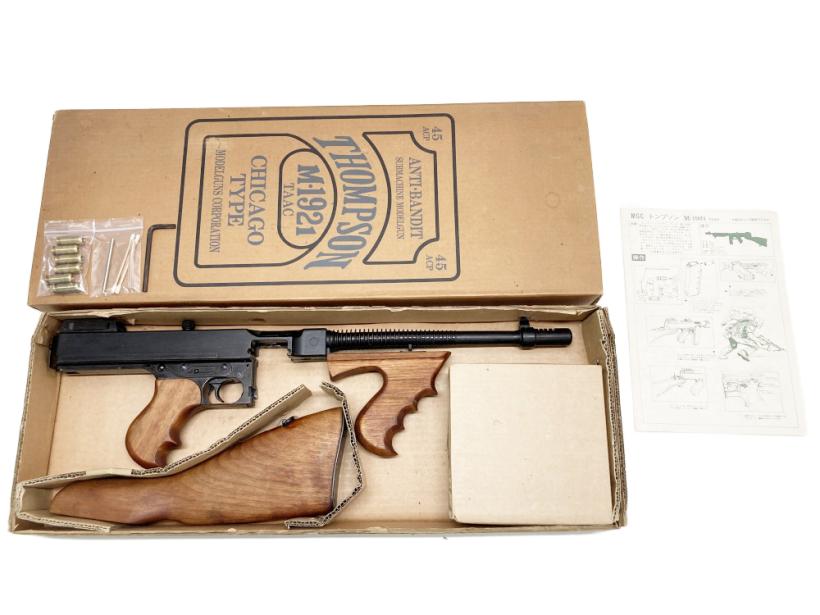 [MGC] トンプソン M1921 シカゴタイプ SMG 金属モデルガン 後期型 (中古)