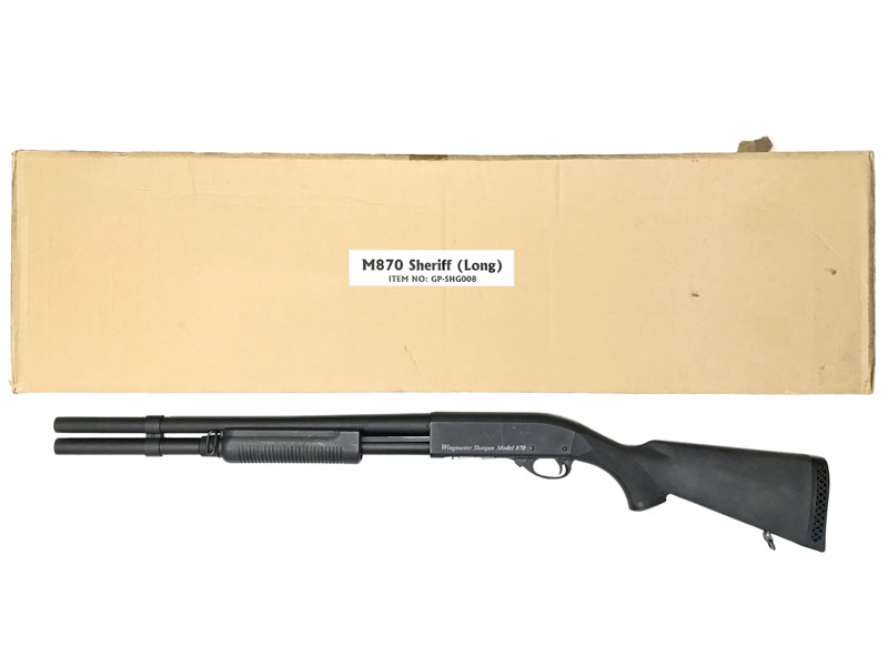 [G&P] M870 シェリフ ロング エアコッキングガン (中古)