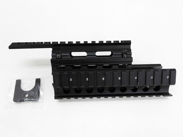 [NB] 詳細不明 メタルRISハンドガード BK (中古)