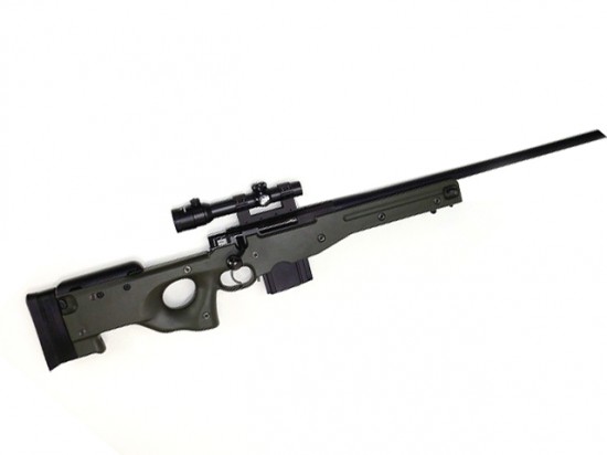 [タナカ] L96 スナイパーライフル グリーンVer レティクルスコープ付 (中古)