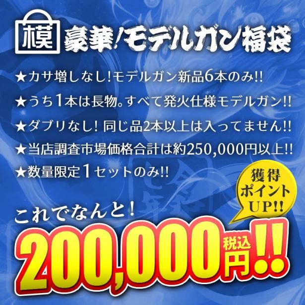 エアガンJP2025福袋] 1セット限定 ポイント3倍! 定価合計25万円以上 20  