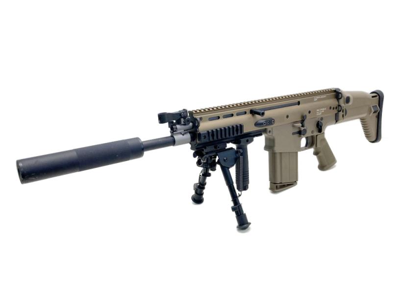 [東京マルイ] FN SCAR-H FDE スカーヘビー 次世代電動ガン 外装カスタム (中古)