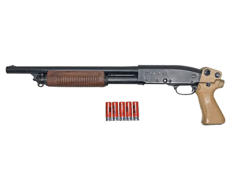 [MGC] レミントン M31-RS2 ライアットショットガン ABS スタンダードタイプ 発火モデルガン 団長カスタム (中古)