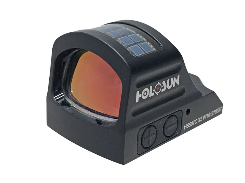 [HOLOSUN] HS507C X2 Open Reflex レッド サークルドットサイト ソーラーモデル (中古)