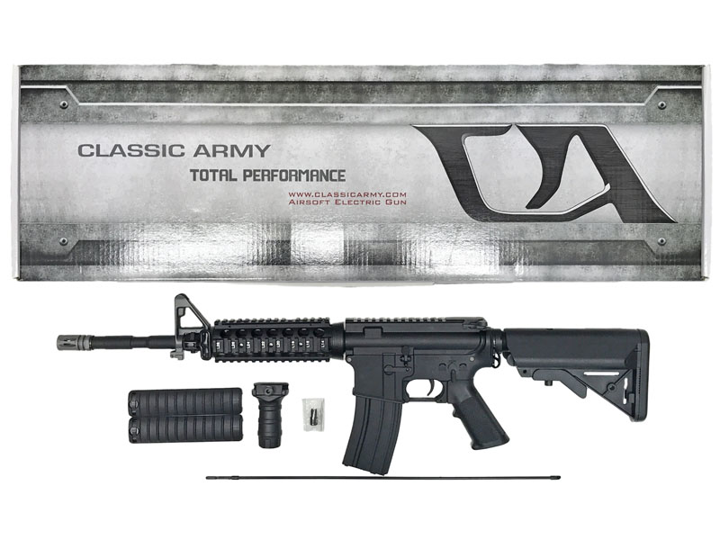 [Classic Army] M4 RIS 電動ガン CA-057 キャリングハンドル欠品 (中古)