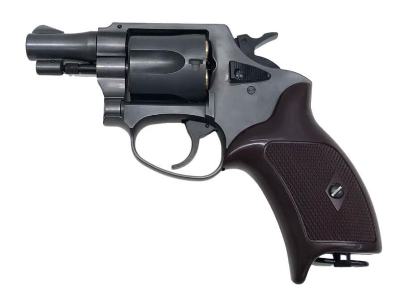 ポリスリボルバー　エクセレントヘビーウエイト　ハーフチェッカー仕様　2インチ ポリスリボルバー エクセレントヘビーウエイト ハーフチェッカー