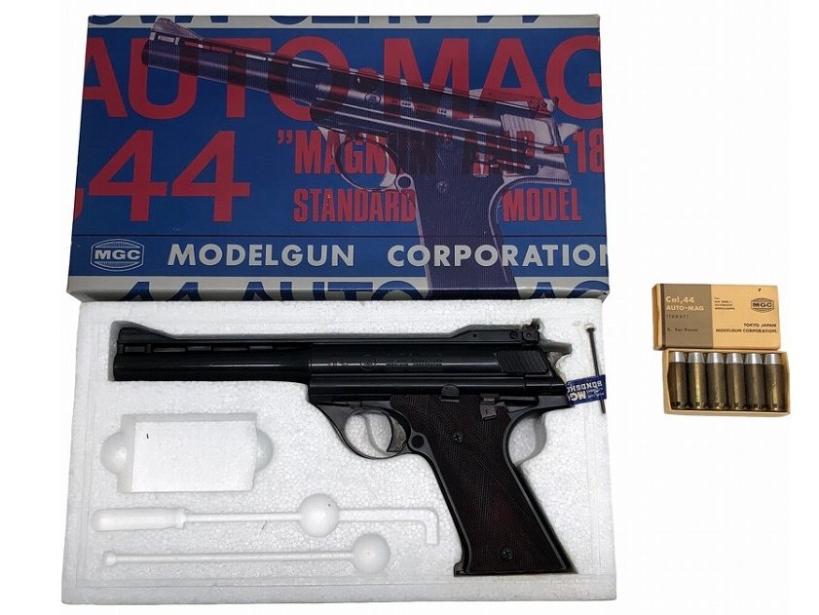 [MGC] 44オートマグ .44マグナム AMP-180 スタンダードモデル モデルガン セミオート・ブローバック　発火モデルガン (中古)