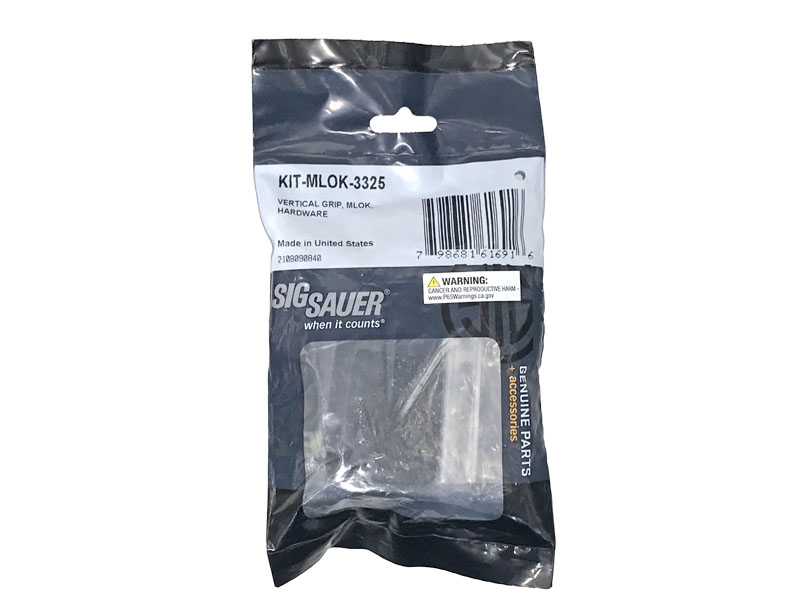 [SIG SAUER] バーティカルフォアグリップ M-LOK対応 ブラック (未使用)