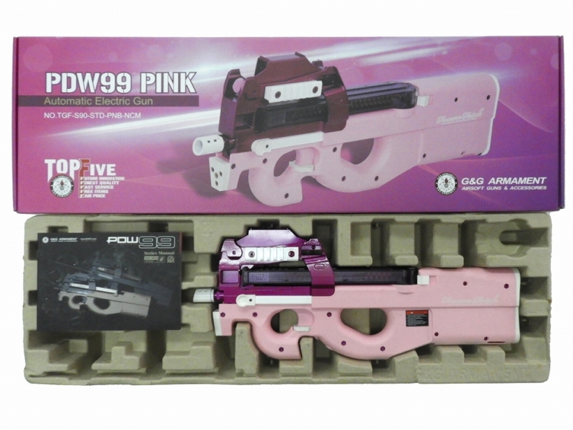 [G&G] PS90 / PDW99PINK -Femme Fatale- (ジャンク)