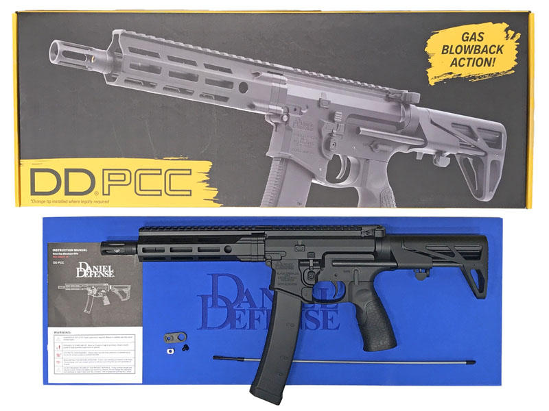[EMG/DE Airsoft] Daniel Defense DD PCC PDW ガスブローバックライフル (新品)