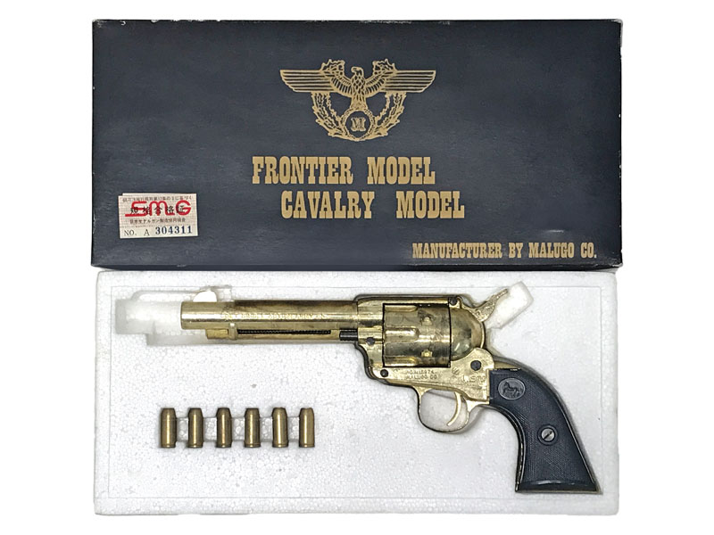 [マルゴー/MALUGO]  ニュー・コルト・フロンティアJR　金属モデルガン (未発火)