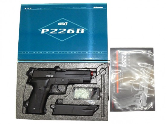 初速80〜85m/s】KSC SIG P226R HW ガスブローバック