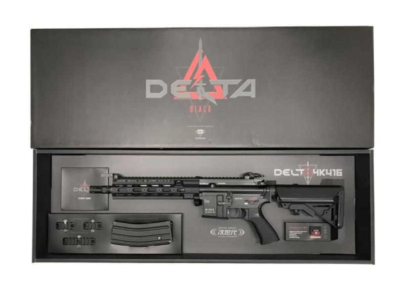 [東京マルイ] HK416D DELTAカスタム ブラック 次世代電動ガン 電動ブローバック (新品取寄)