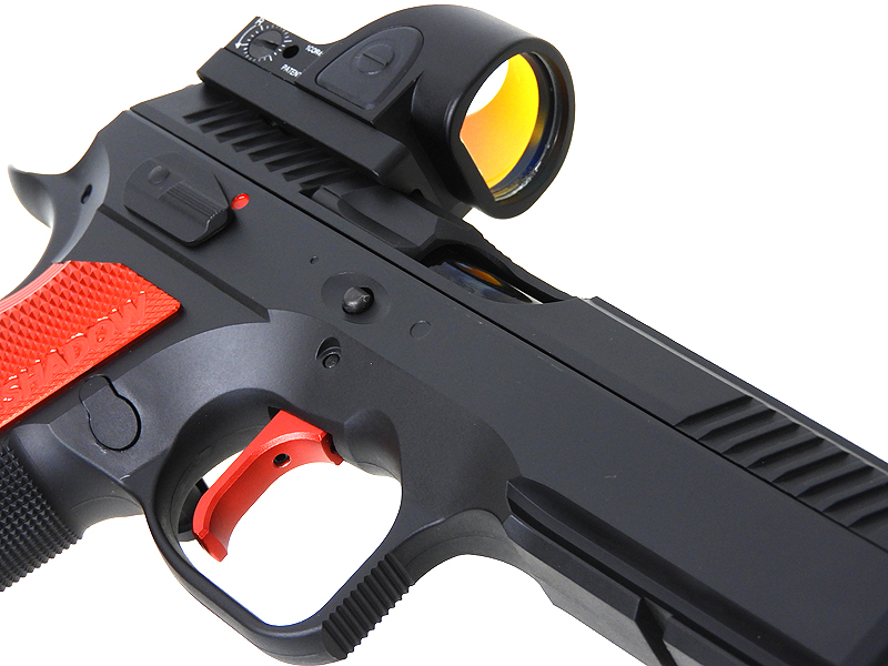Carbon8] Czオフィシャルライセンス Cz SHADOW 2 ルビーレッド