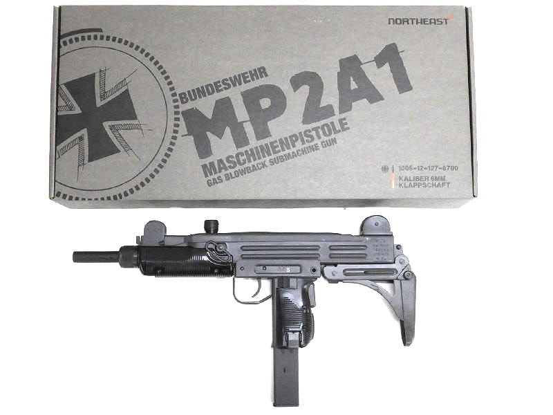 [NorthEast] MP2A1 UZI ウージー SMG GBB ガスガン Co2ver (新品予約受付中! 特典あり)