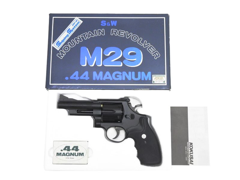 [コクサイ] S&W M29 44マグナム マウンテンリボルバー 4インチ ガスガン (中古)