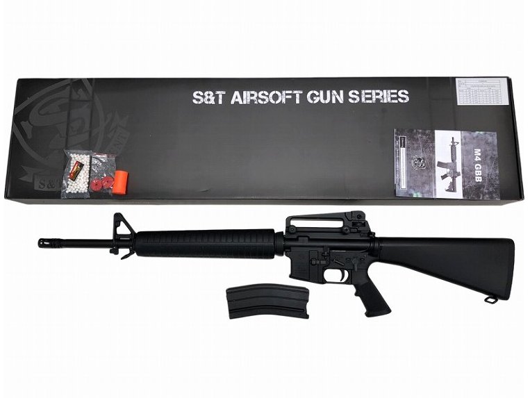[S&T] M16A4 GBB フルメタル BK (中古)