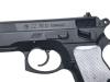 [SIIS] CZ75Dコンパクト オフィシャルライセンス 固定スライドガスガン ソフトターゲット付 グリップ マガジンバンパー白化 (新品)