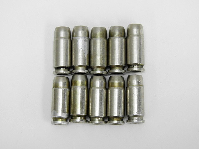 [マルシン] ガスオペレーション Cz75/M9 メタルカートリッジ銀色10発 6mmBB (中古)