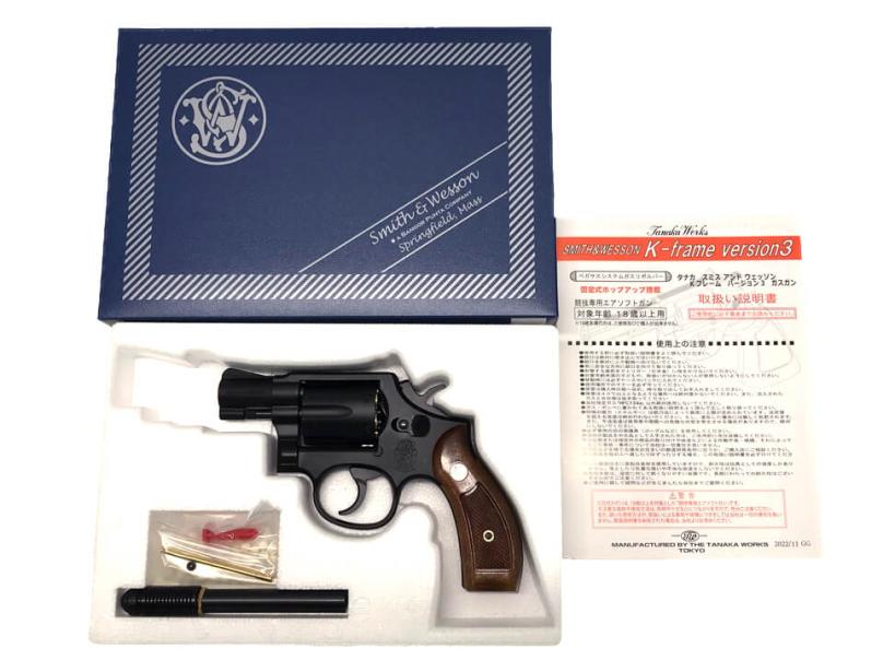 [タナカ] S&W M10 ミリタリー&ポリス 2インチ HW ver.3 ガスリボルバー (新品)