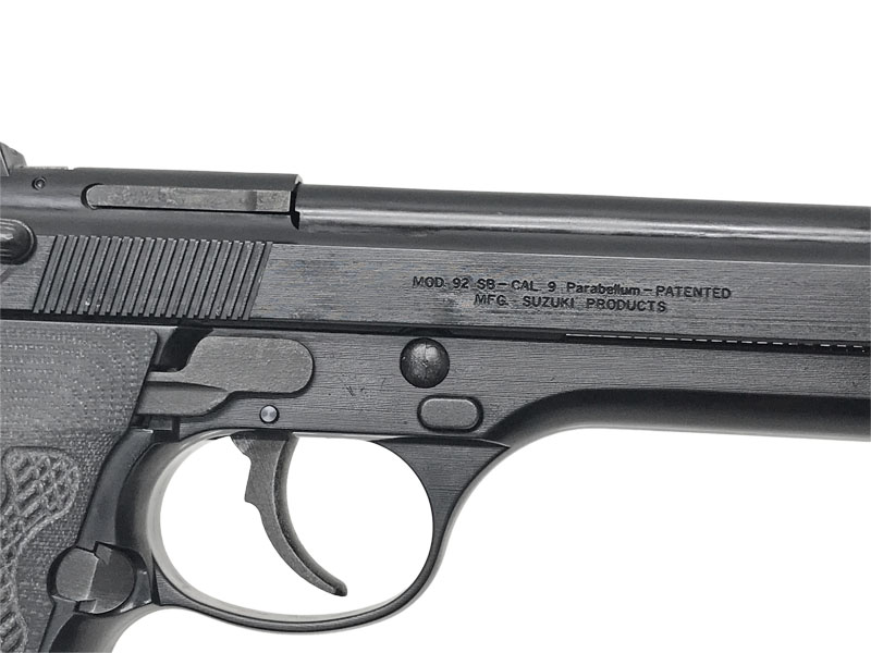 ACG/スズキ] ベレッタ M92SB ABS 発火モデルガン ヘアライン仕様 VZ